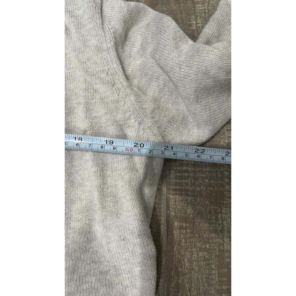 Eileen Fisher Women 100% Organic Cotton Waterfall Cardigan Gray Size M A000887 - Picture 8 of 9